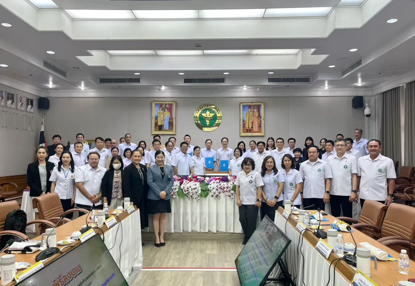 ร่วมเป็นสักขีพยานในพิธีลงนามบันทึกข้อตกลงความร่วมมือทางวิชาการ