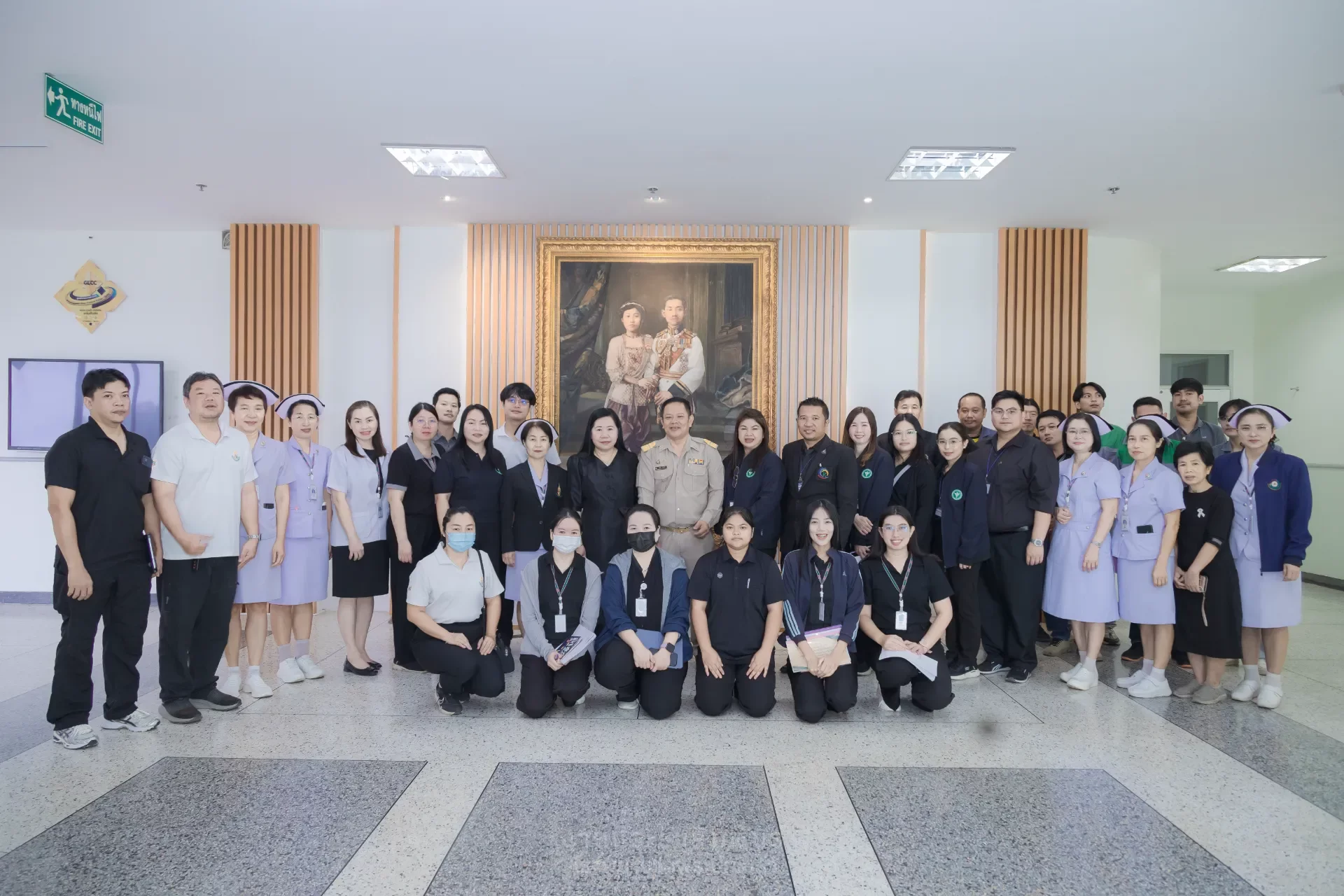 รับการตรวจประเมิน GREEN & CLEAN Hospital Challenge