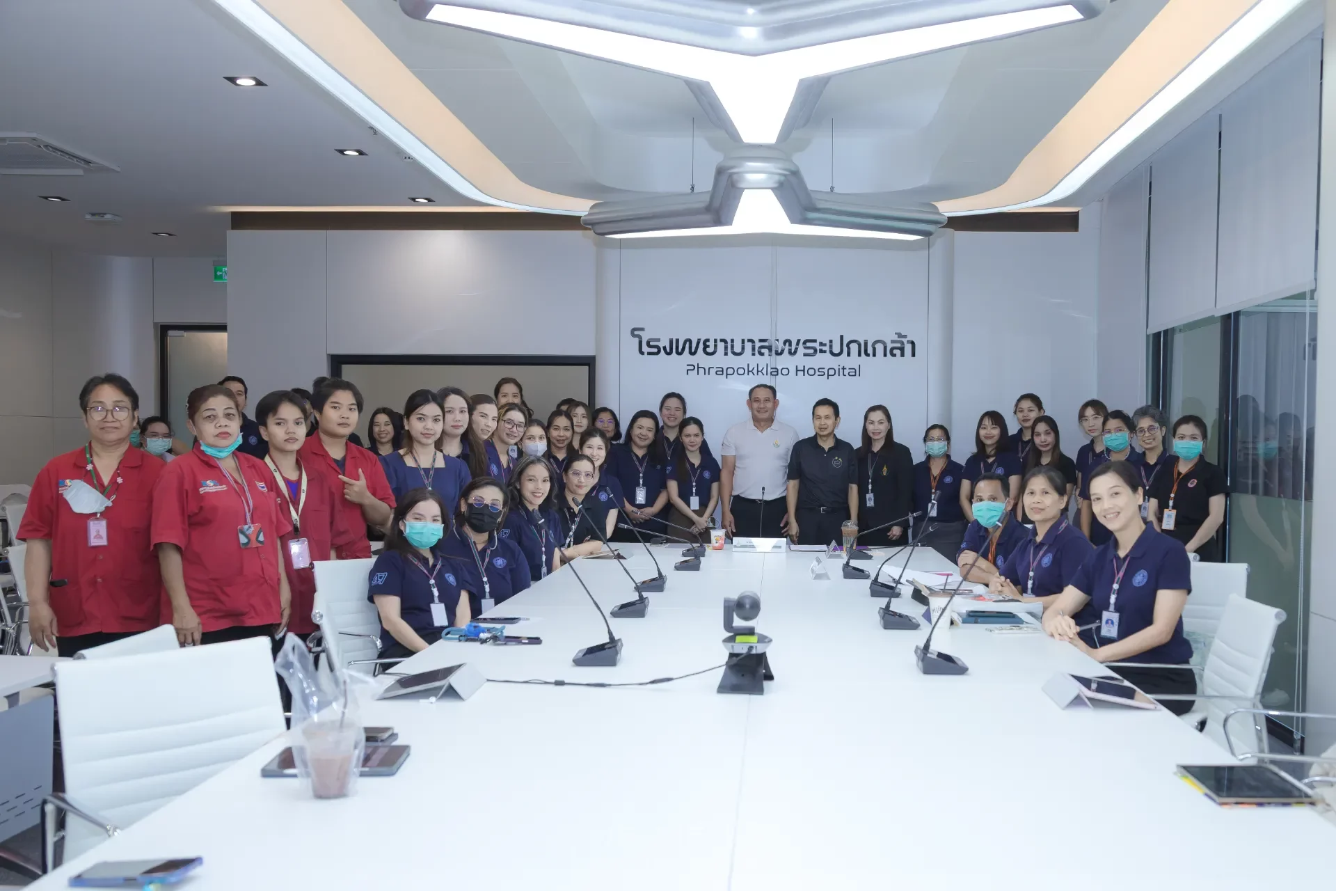 พิธีเปิดโครงการอบรมความปลอดภัยในการปฏิบัติงานทางห้องปฏิบัติการทางเทคนิคการแพทย์