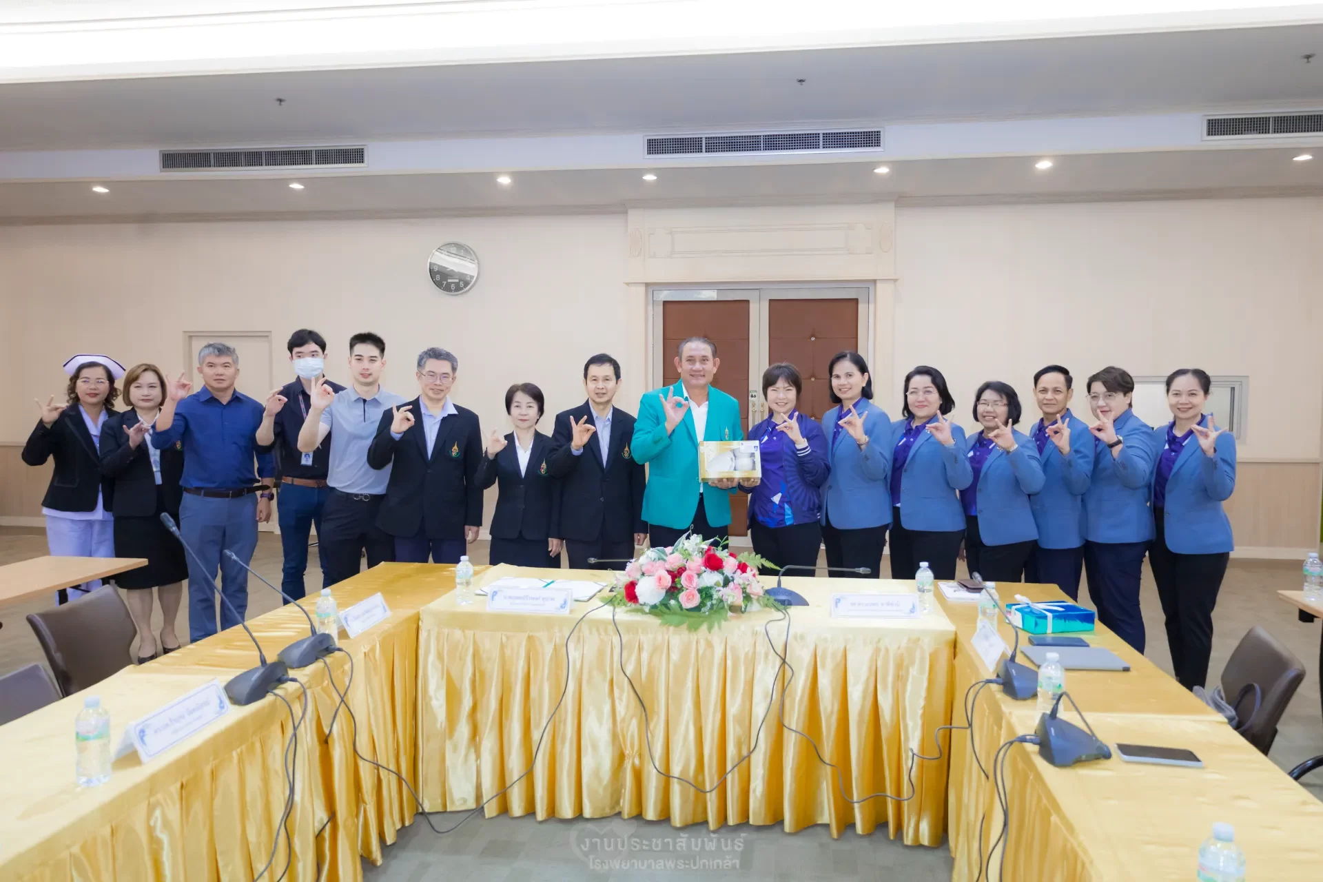 ต้อนรับคณะศึกษาดูงานจากโรงพยาบาลมหาวชิราลงกรณธัญบุรี