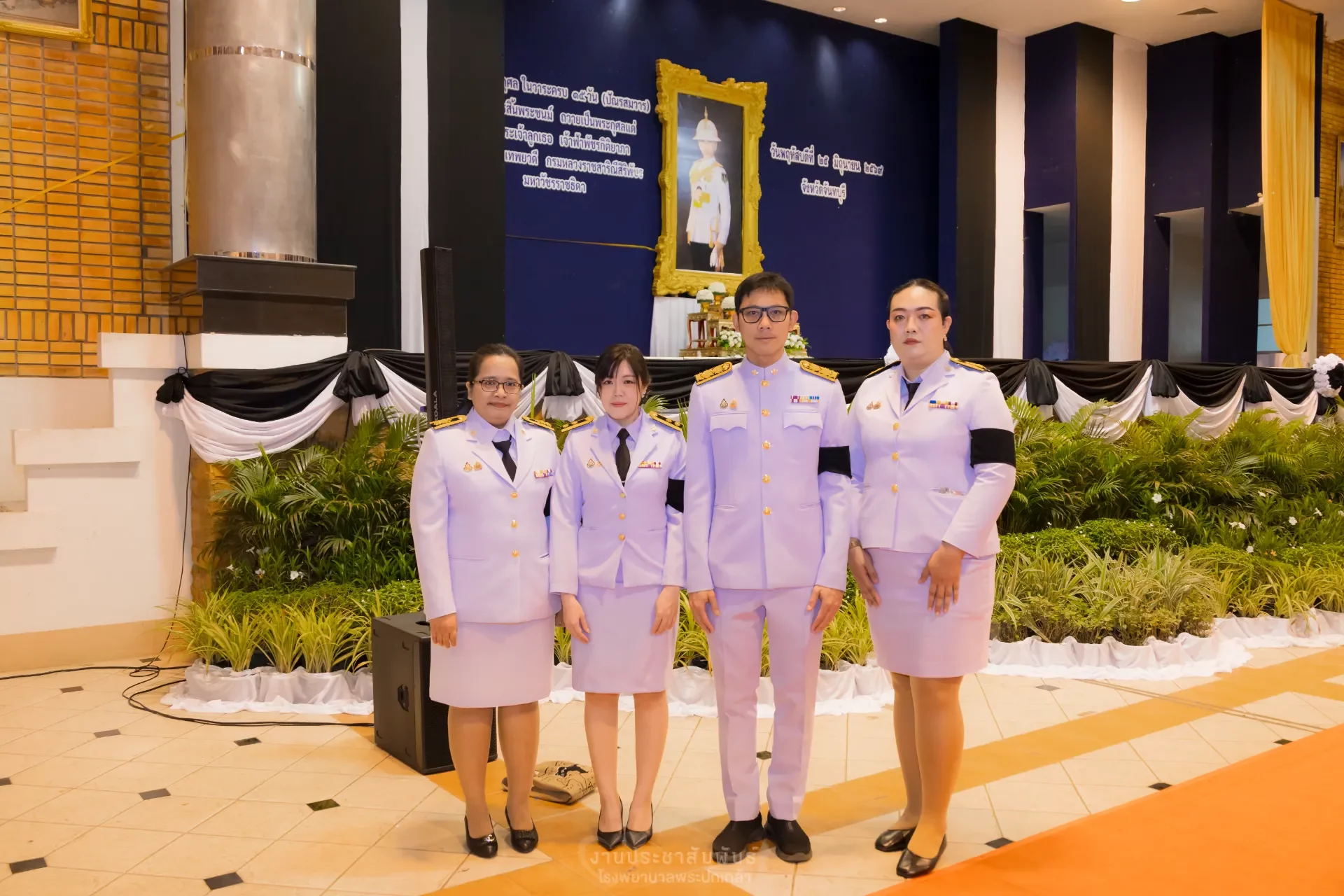 ร่วมพิธีบำเพ็ญกุศล ในวาระครบ 15 วัน (ปัณรสมวาร) แห่งการสิ้นพระชนม ถวายเป็นพระราชกุศลแด่สมเด็จพระเจ้าลูกเธอ เจ้าฟ้าพัชรกิติยาภา นเรนทิราเทพยวดี กรมหลวงราชสาริณีสิริพัชร มหาวัชรราชธิดา เพื่อเป็นการน้อมรำลึกในพระมหากรุณาธิคุณ