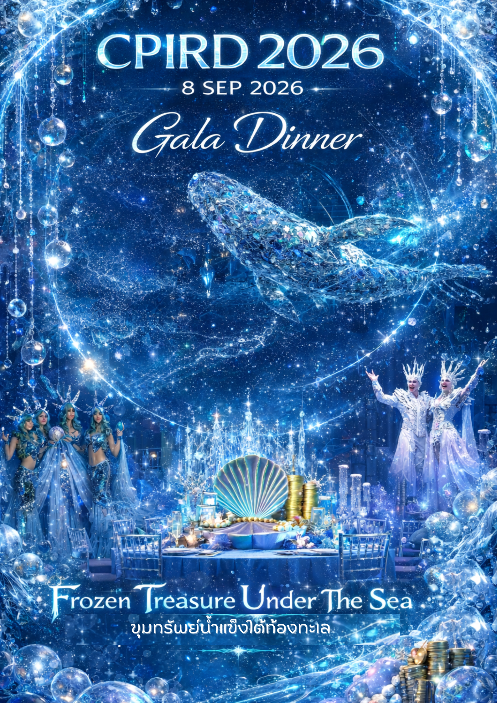“Frozen Treasure Under the Sea” — the Gala Dinner theme of CPIRD 2026